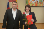 В городском парламенте состоялось торжественное мероприятие, посвященное Дню воспитателя и дошкольных работников
