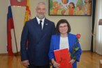 В городском парламенте состоялось торжественное мероприятие, посвященное Дню воспитателя и дошкольных работников