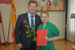 В городском парламенте состоялось торжественное мероприятие, посвященное Дню воспитателя и дошкольных работников