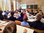 В Воронежской области сотрудница регионального следственного управления провела профилактическое занятие со школьниками