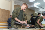 Более сотни юнармейцев сдали нормативы на базе Воронежского института ФСИН России